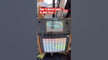 How to record sound on Akai Force #akaiforce #force #record