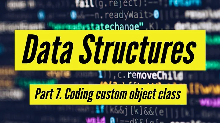 Data Structures in Javascript - Objects (Coding out custom object class)