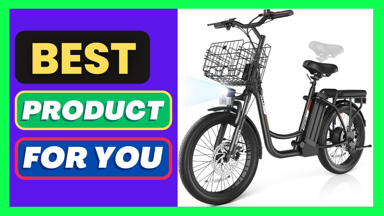 Caroma Peak 500W/800W/1200W Electric Scooter with Seat, 20" Fat