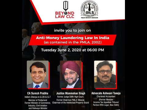 Anti-Money Laundering Law In India- PMLA