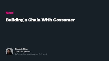 Polkadot Decoded 2021: Building a Chain With Gossamer