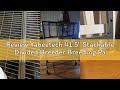 Review Yaheetech 41.5" Stackable Divided Breeder Breeding Parakeet Bird Cage for Canaries Cockatiels