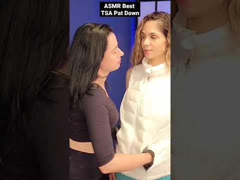 ASMR TSA Pat Down Real Person ASMR Roleplay