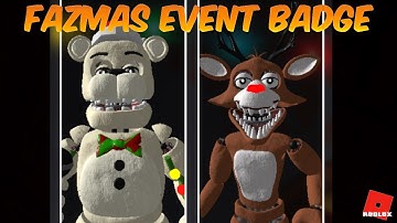 How To Get The FMR FazMas EVENT Badge 2023