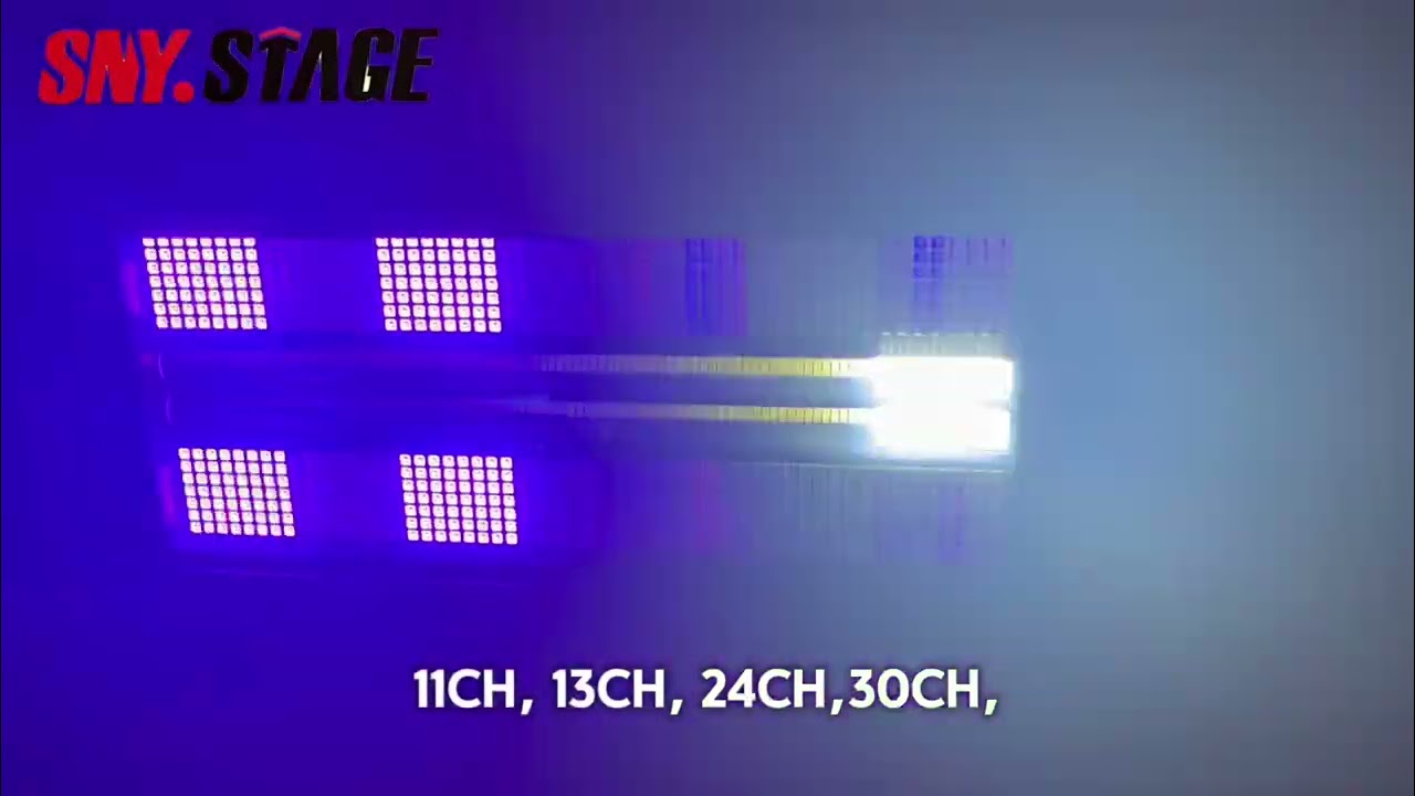 1000W LED RGB moving head strobe light color strike M