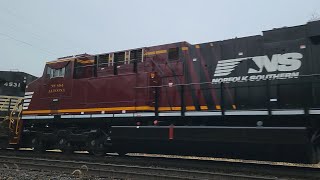 Norfolk Southern's Newest Landmark Series Locomotive 8184 "Altoona" on Its First Assignment NS25G