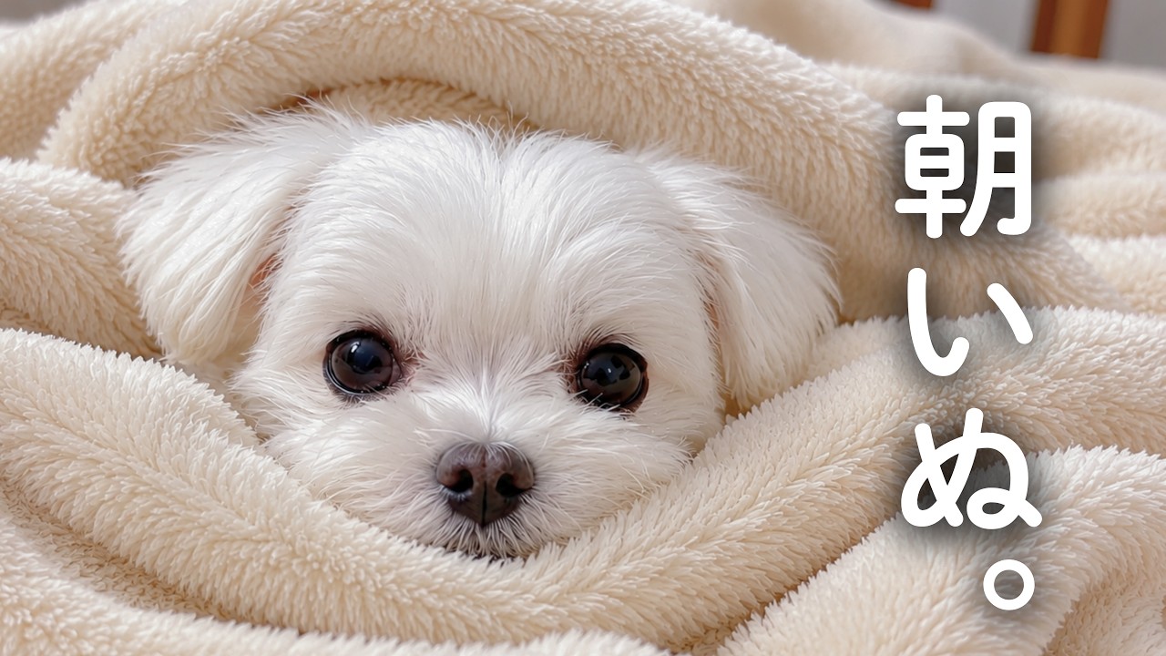 Morning Routine of an Adorably Sleepy Maltese - YouTube