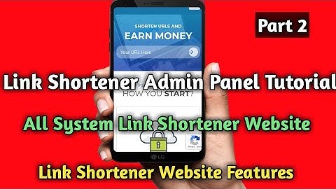 Create Own Link Shortener Website - Part 2 || Hindi