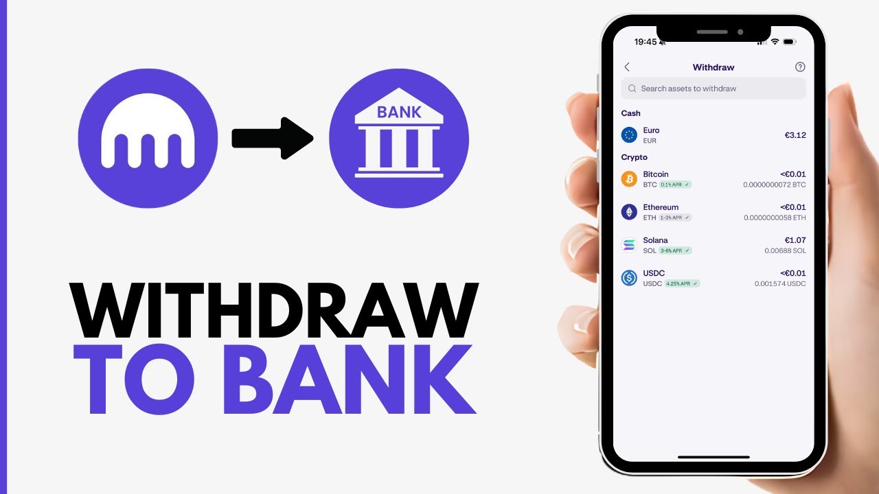 How To Withdraw Money From Kraken App To Bank Account - Step by Step -  YouTube
