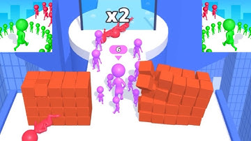 Circles Run 3D (Level 15 - 18) - iOS Android all levels mobile gameplay 👌 👍 😎 walkthrough