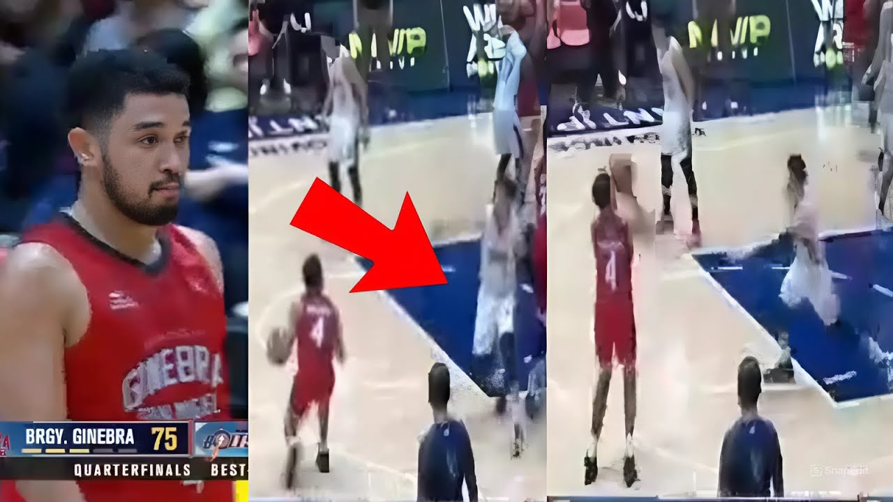 Rj Abarrientos PINADPAD si Cliff Hodge sa malayo! Tinirahan ng dagger three!