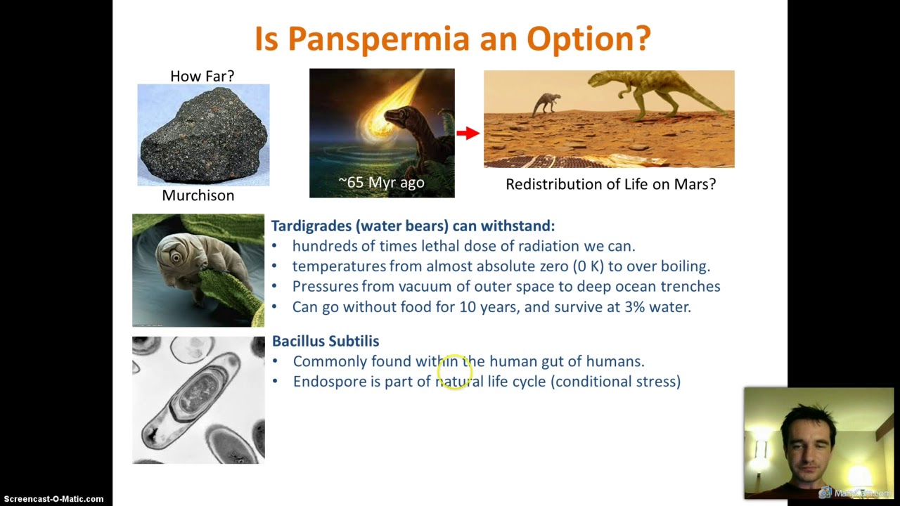 Is Panspermia an Option with Dr Chris Bennett