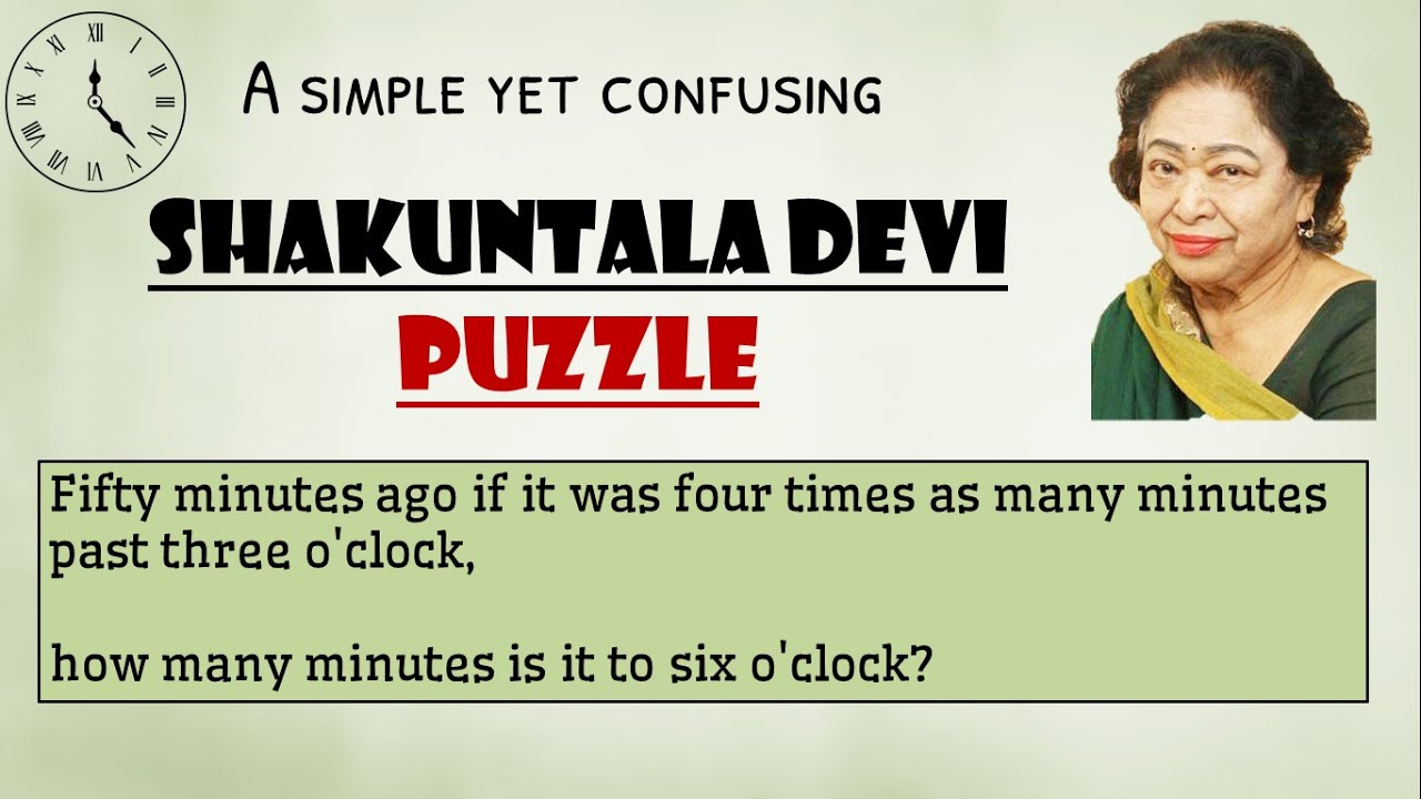 5 Things to Know About Shakuntala Devi