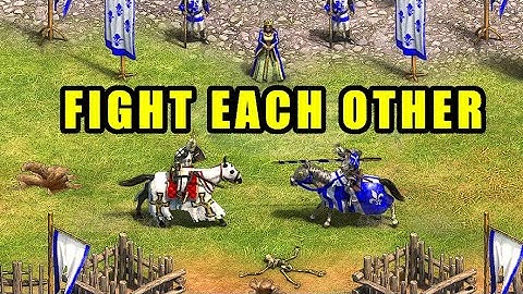 Trigger 2 Units to fight each other | Scenario Editor Tutorials | Age of Empires 2