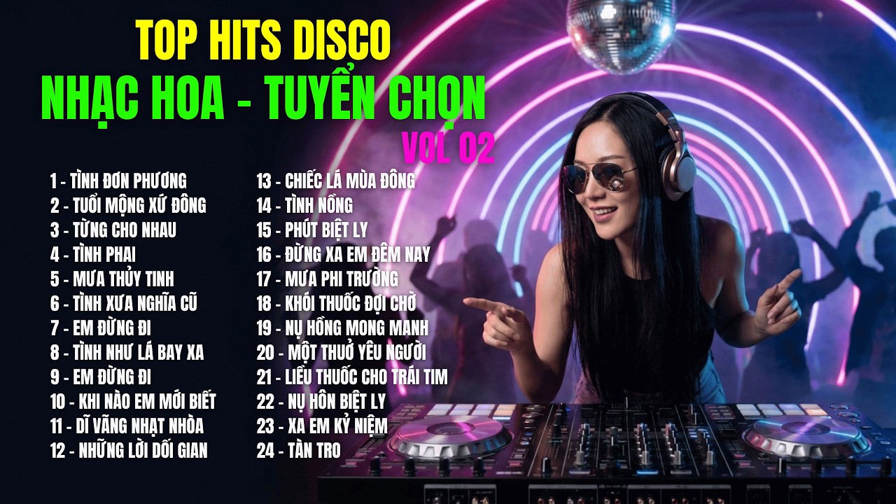 TOP HITS DISCO - NHẠC HOA TUYỂN CHỌN | Disco 80s Remix | Tình Đơn Phương, Tình Nồng | TOP HIT SONGS