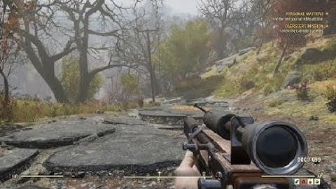 Fallout 76 PS4 Broken Weapon 3rd Person Mode