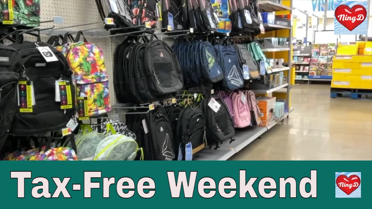 Buying School Supplies on a TaxFree Weekend // Ohio TaxFree Weekend