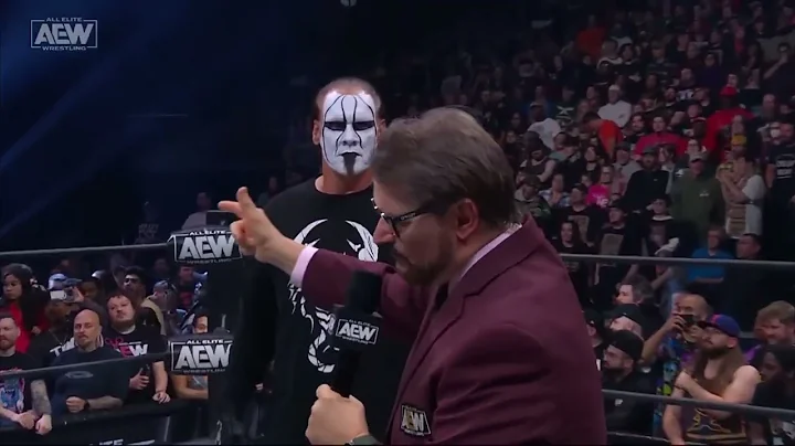 Tony Schiavone presents Sting with Tony Khan's special present | AEW Dynamite