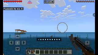 Yo vs el oceano/.  Raft en Minecraft #1