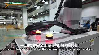 Laser LiDAR Safety Test | Anti-Collision in Collaborative Palletizing