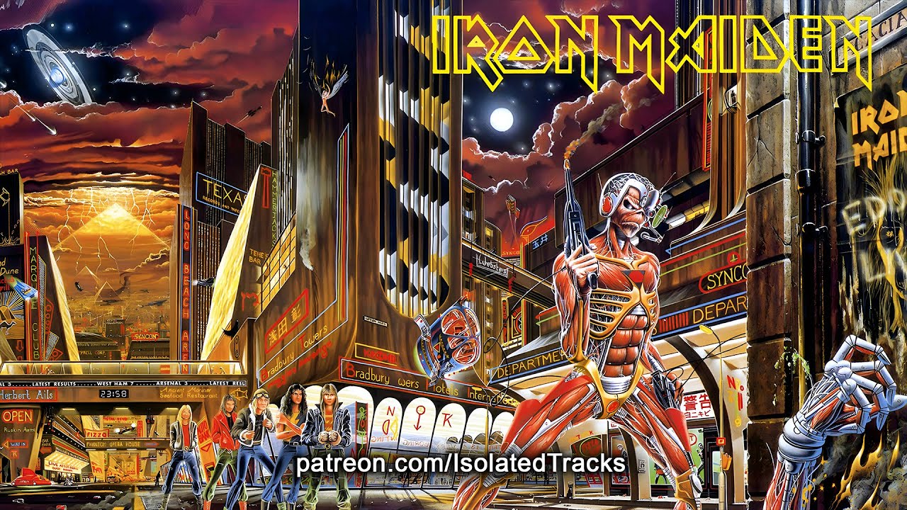 Iron Maiden - Wasted Years (Drums & Bass Only) Iron Maiden - Wasted Years (Drums & Bass Only)