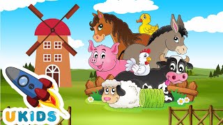 Farm Animal Names and Sounds for children - Learning Farm Animal Sounds for Kids