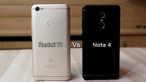 Redmi Y1 vs Mi note 4 camera test and comparison