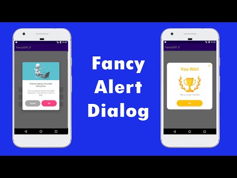 Fancy Dialog box - Meterial Design UI Alert Dilog Android Stduio