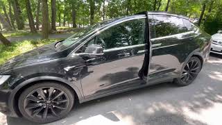 TESLA Model X Falcon Wing Door Adhesive Seam Seal | Normal or a Within Spec WELD  Build Quality