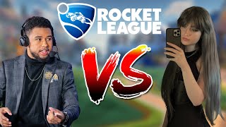 I Played An Rlcs Caster In Rocket League 1V1