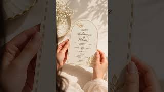 Printable Wedding Card Invite (SKU Code: DPWC001)