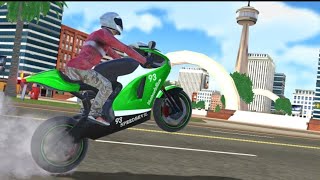 Motorcycle Real Simulator City Moto Driving Simulator #bikeandroid #Gameplay screenshot 3