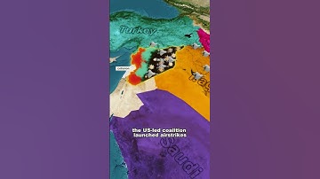 Proxy War: The Syrian Civil War.#history #middleeast #geographythroughmaps #syria