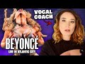 Vocal coach reacts **BEYONCÉ** LIVE IN ATLANTIC CITY | WOW! SHE was…