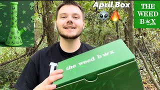 TheWeedBox April Box is One of The Best Boxes Yet! Alien Bong 👽🔥