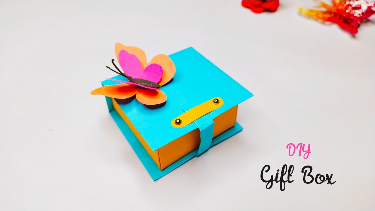 DIY Tiny Gift Box Craft Nifty Creations YouTube