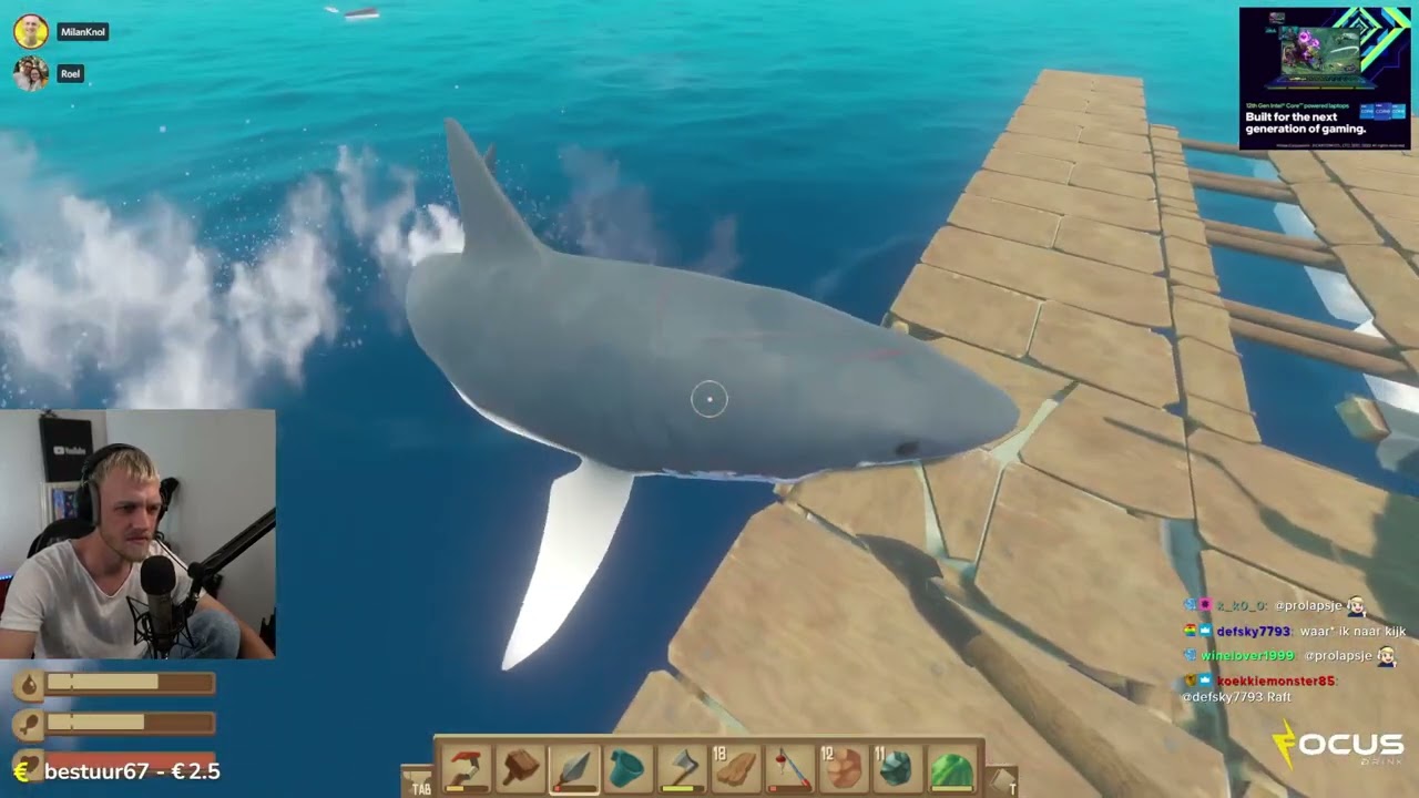 Milan speelt Raft 4 YouTube