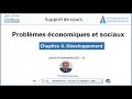Cours Problèmes économiques et sociaux :  Développement [Chapitre 4]