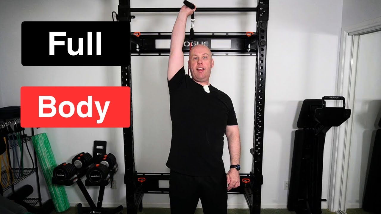 Full Body Resistance Band Workout | Build Muscle at Home - YouTube