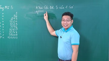 Khai Căn Bậc 5 - Lê Mạnh Cường