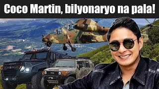 Mga Ariarian ni COCO MARTIN | Mansions, Helicopter, Business, Resorts, Cars, etc.