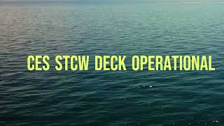 CES STCW Deck Operational Container 90%