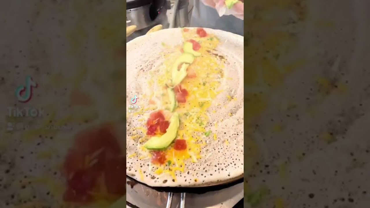 cheddar cheese, avocado, tomato, and serrano! 