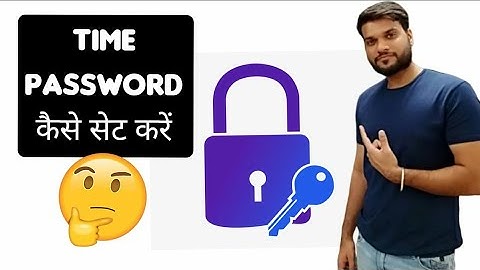 Time Password कैसे set करे | #ArvindArora #ShortVideo #a2_sir #a2_sir_ke_fan_page