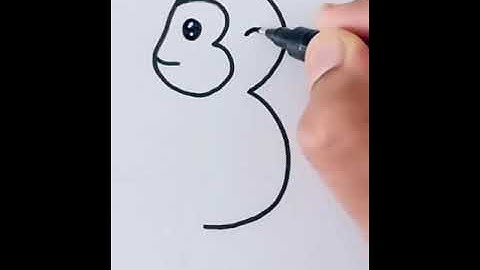 Monkey Drawing for Kids | How to Draw a Monkey | Easy Drawing Monkey