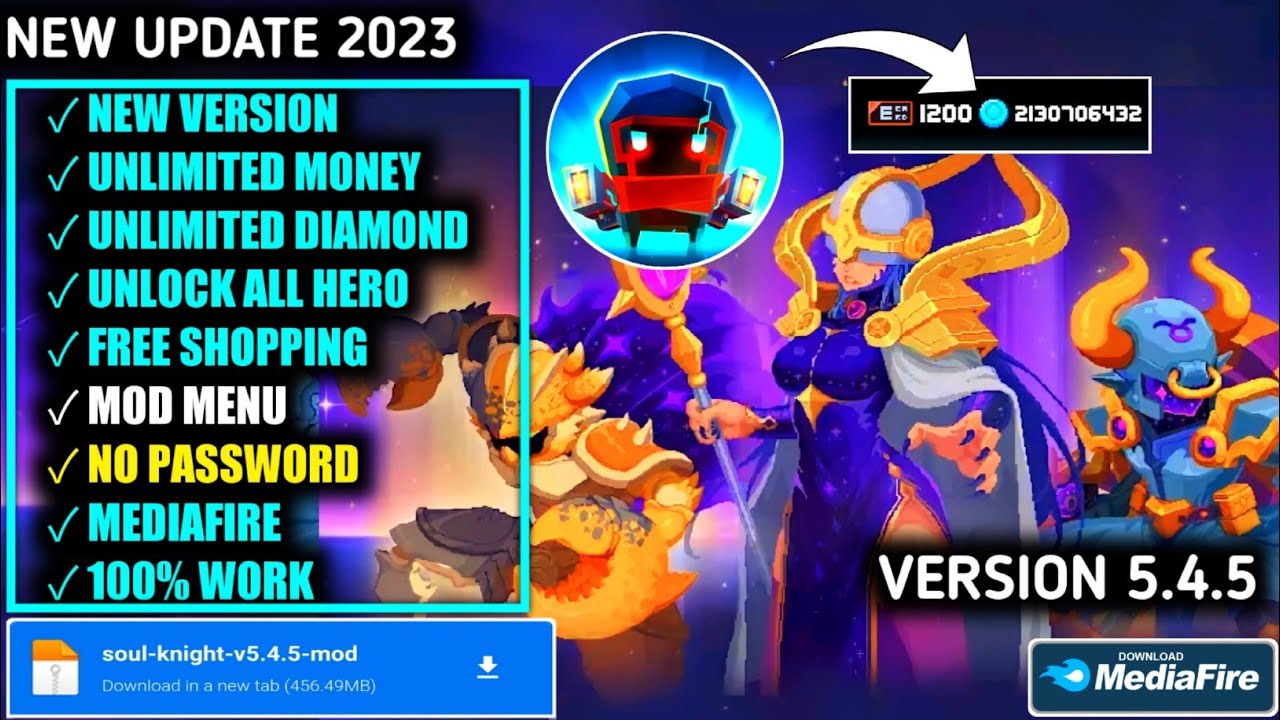 Soul Knight Mod apk [Unlocked] download - Soul Knight MOD apk 5.5