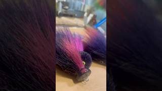 “VS Mouse” в расцветке «фиолет» и «пурпурное сердце»-лучшие для лета!🐭👍🎣#bucktail #fishing #pike
