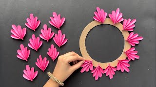 2 Beautiful and Easy Wall Hanging / DIY Paper craft For Home Decoration / Paper Flower Wallmate