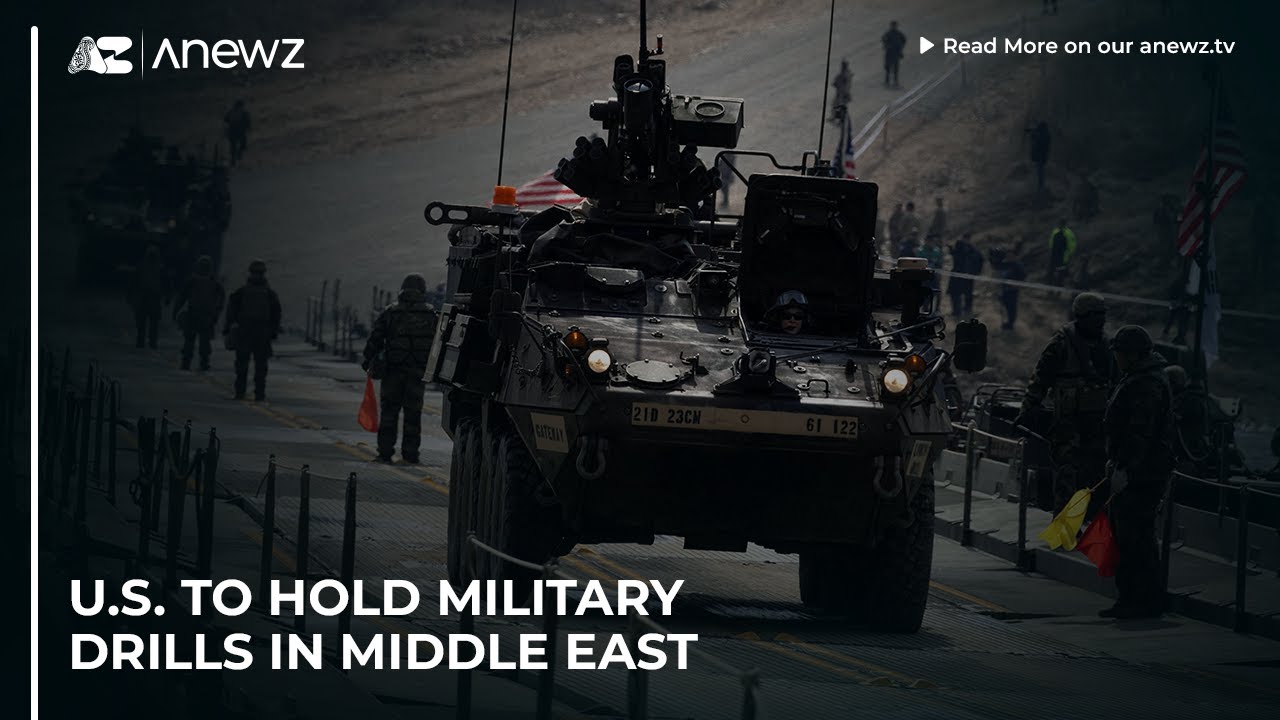 U.S. to hold military drills in Middle East - YouTube