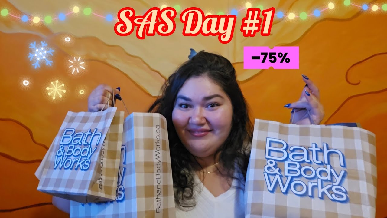 Bath & Body Works! Happy SAS! ✨️🩵 Day 1 Treasures ! 